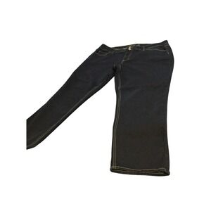 Hydraulics Women Dark Wash Jeans Embellished Stitching Size 20W